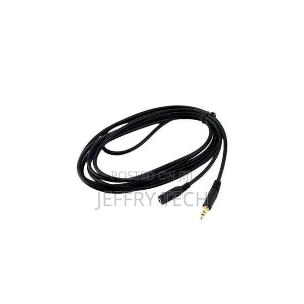 3.5 Mm Jack Male to Female Auxiliary Audio Cable