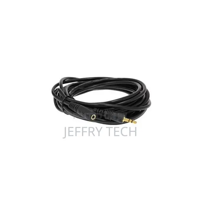 3.5 Mm Jack Male to Female Auxiliary Audio Cable