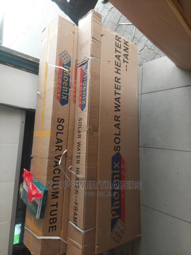 Ready for Install Solar Water Heater - main view