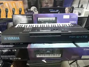 Yamaha Psr-e473 61-key Touch-sensitive Portable Keyboard