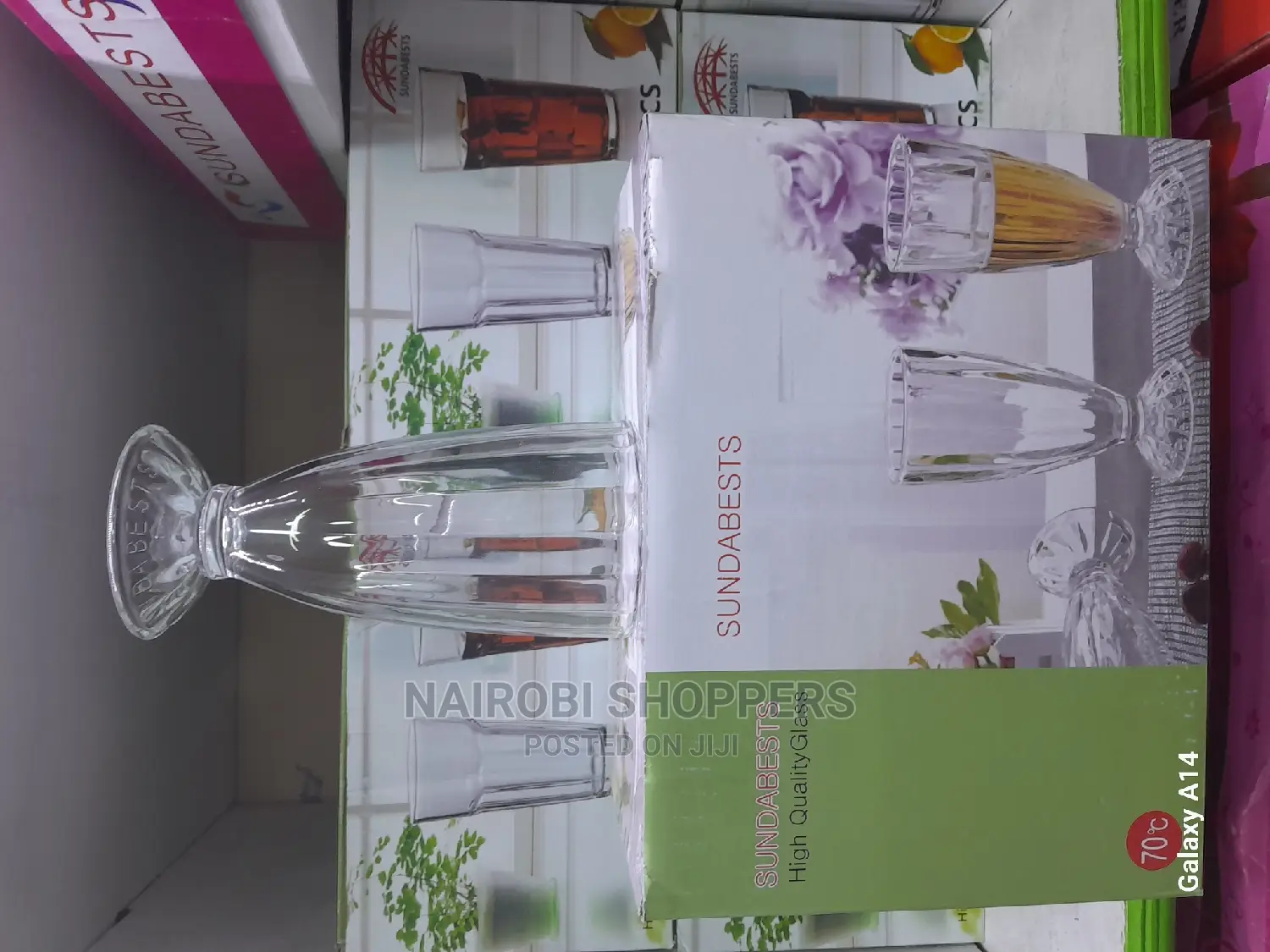 Milkshake Glasses 6pcs