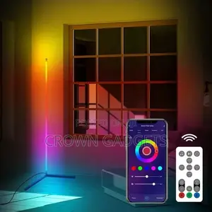 Corner Floor Lamp,60” Smart RGB LED Corner Lamp