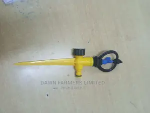 Sprinkler With a Spike Stand