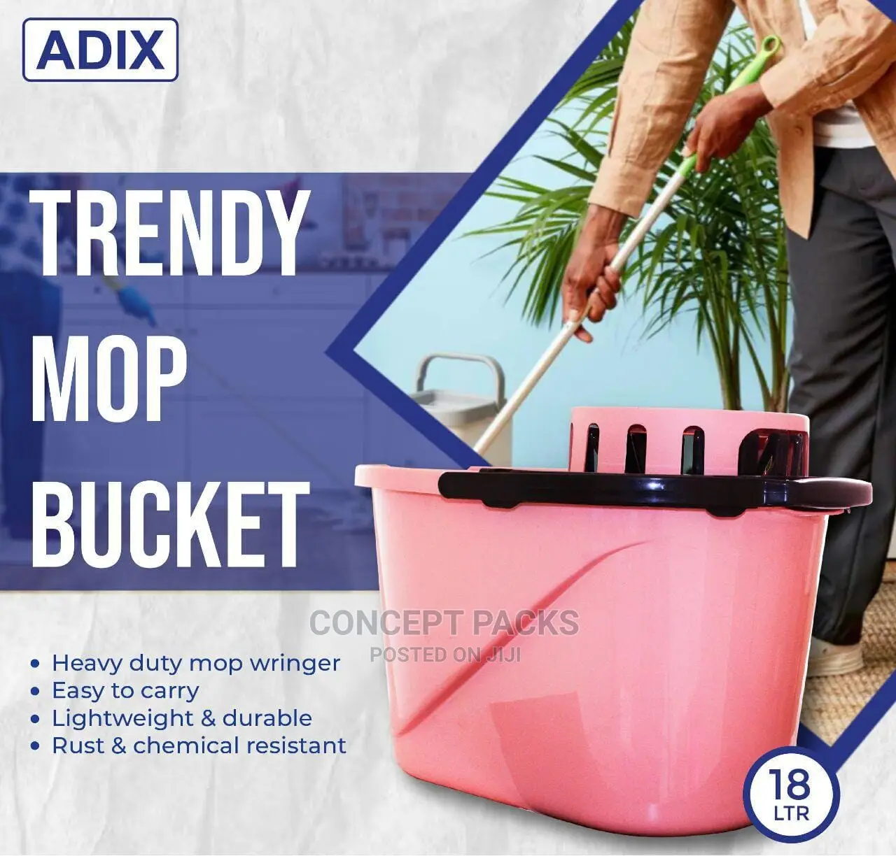 18ltrs Adix Mop Bucket