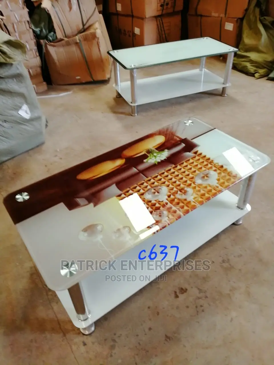 Morden Glass Coffee Table