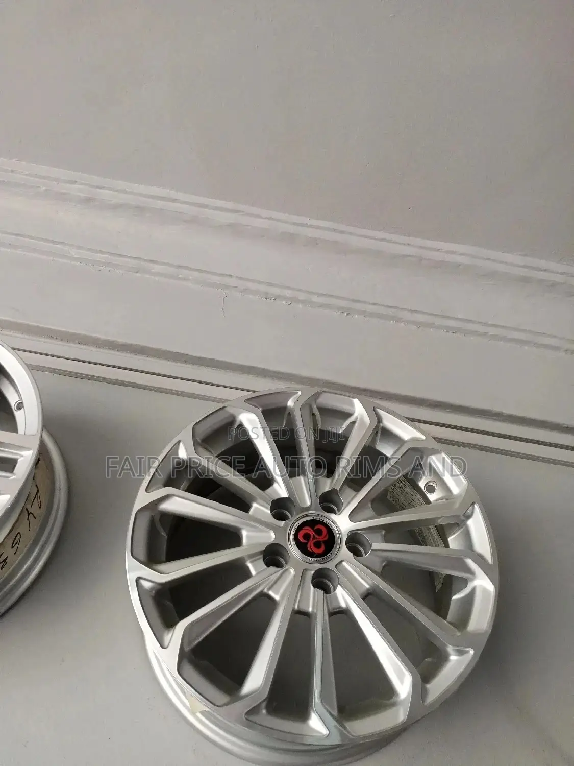 Rims Size 15/5/100 Silver Plain
