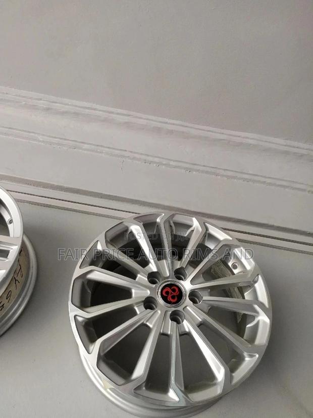 Rims Size 15/5/100 Silver Plain
