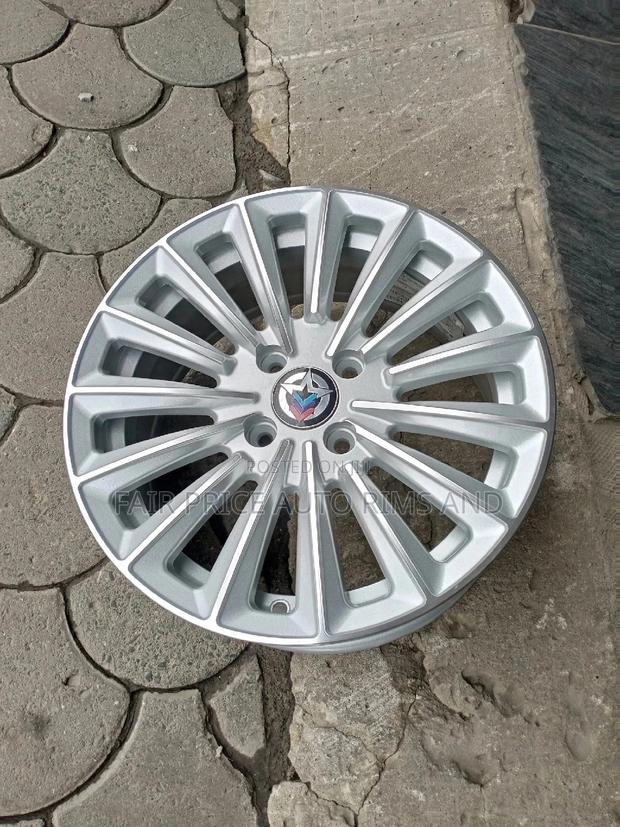 Rims Size 15/4/100 Silver 4holes