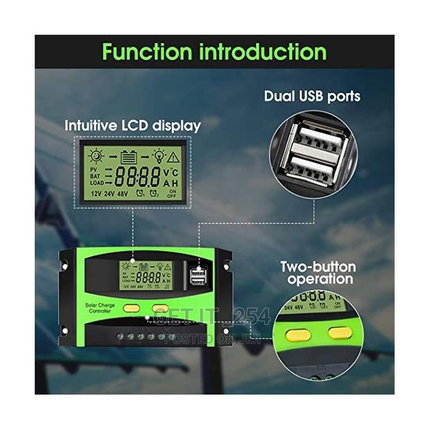 ￼
￼
￼
Solarmax 30A Solar Charger Controller