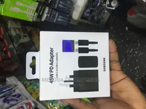 Samsung 45W Original Type C to C Black Charger