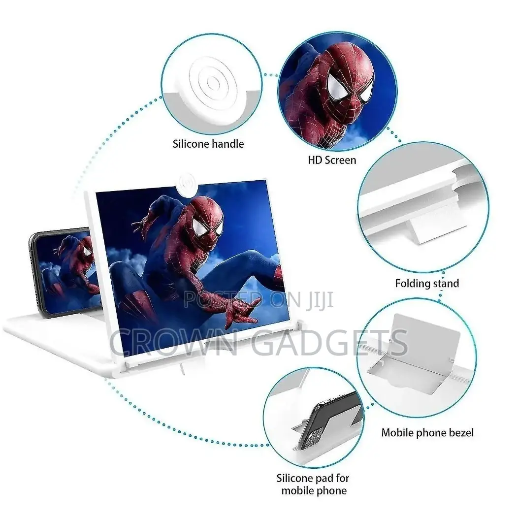 Universal 3D Mobile Phone Screen Magnifier Enlarger