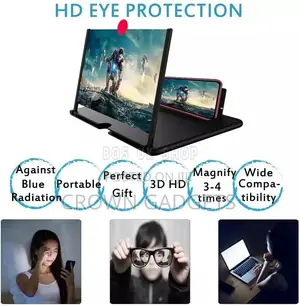 Universal 3D Mobile Phone Screen Magnifier Enlarger