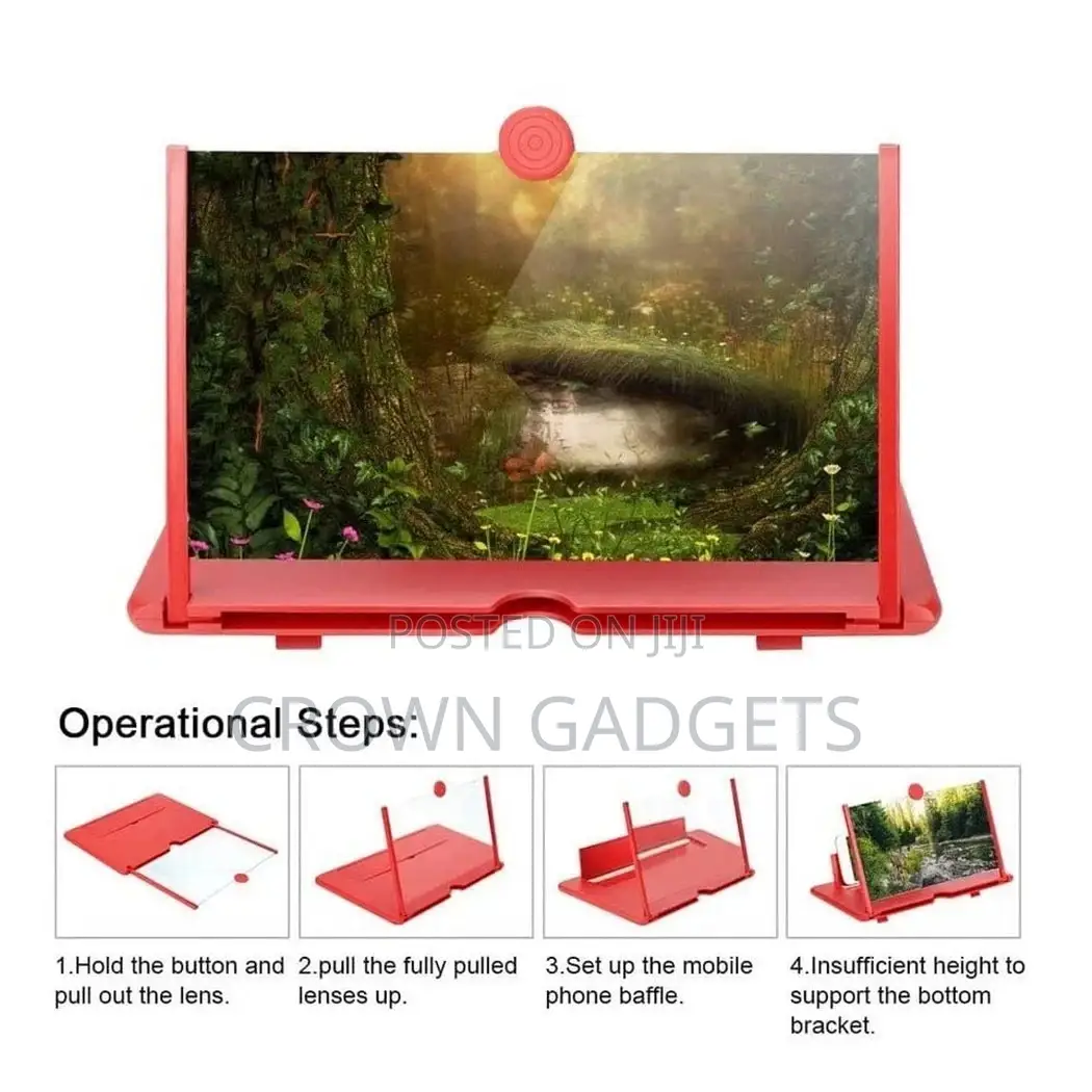 3D Mobile Phone Screen Magnifier Enlarger Magnifier