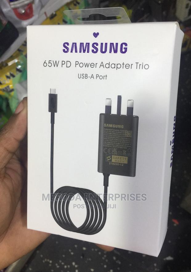 65W Usb-a Samsung Black Charger - thumbnail 3