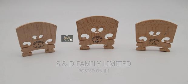 Solid Wooden Violin Bridge - main view