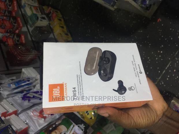 JBL Tws4 Black Headphones - main view