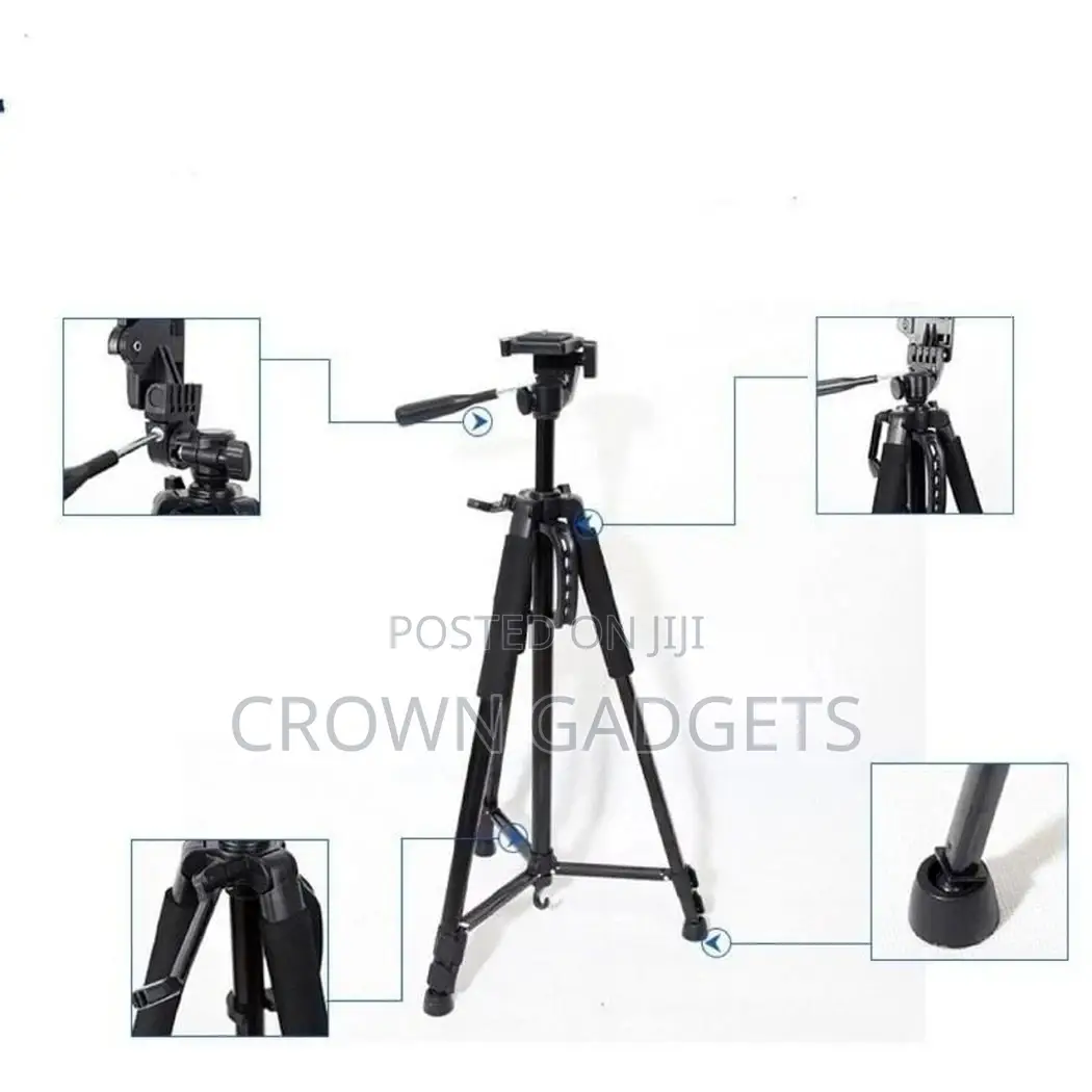 3366 Tripod Mobile Camera Stand, 6inches Multi Position