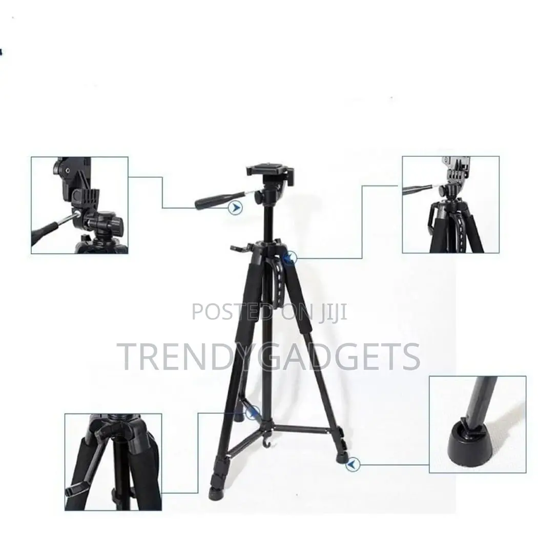3366 Tripod Mobile Camera Stand, 6inches Multi Position