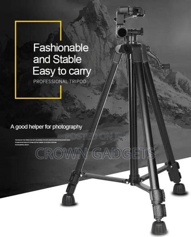 Portable Tabletop Foldable Tripod Stand, 3366 Tripod - thumbnail 2