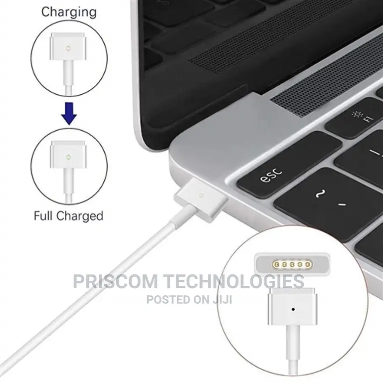Macbook Magsafe Power Charger Adapter T Pin 16.5V, 3.65A 60W