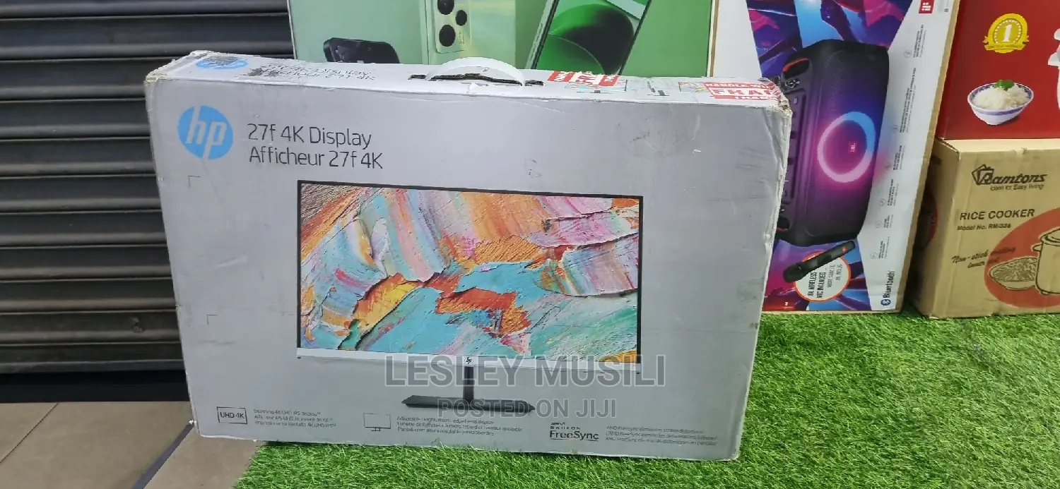 Hp 27f Display Monitor Preowned