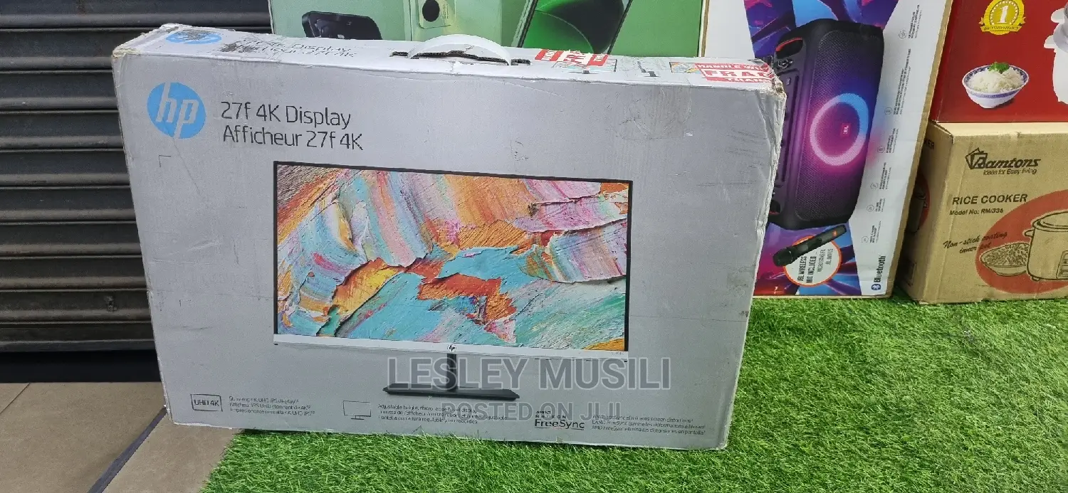 Hp 27f Display Monitor Preowned