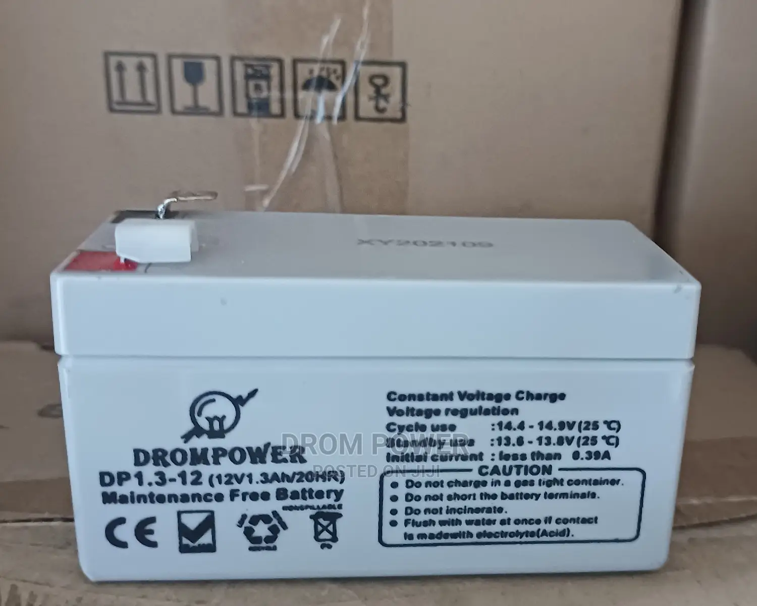 Drom 12v 1.3ah Battery