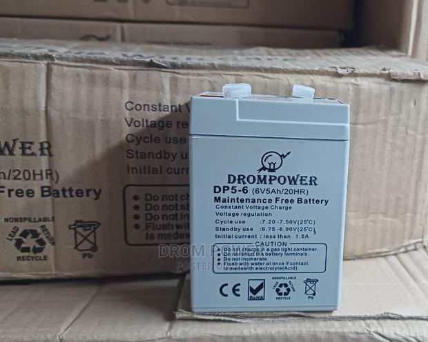 6v 5ah Battery - main view