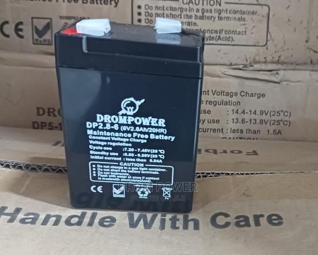 Drom 6v 2.8ah Battery