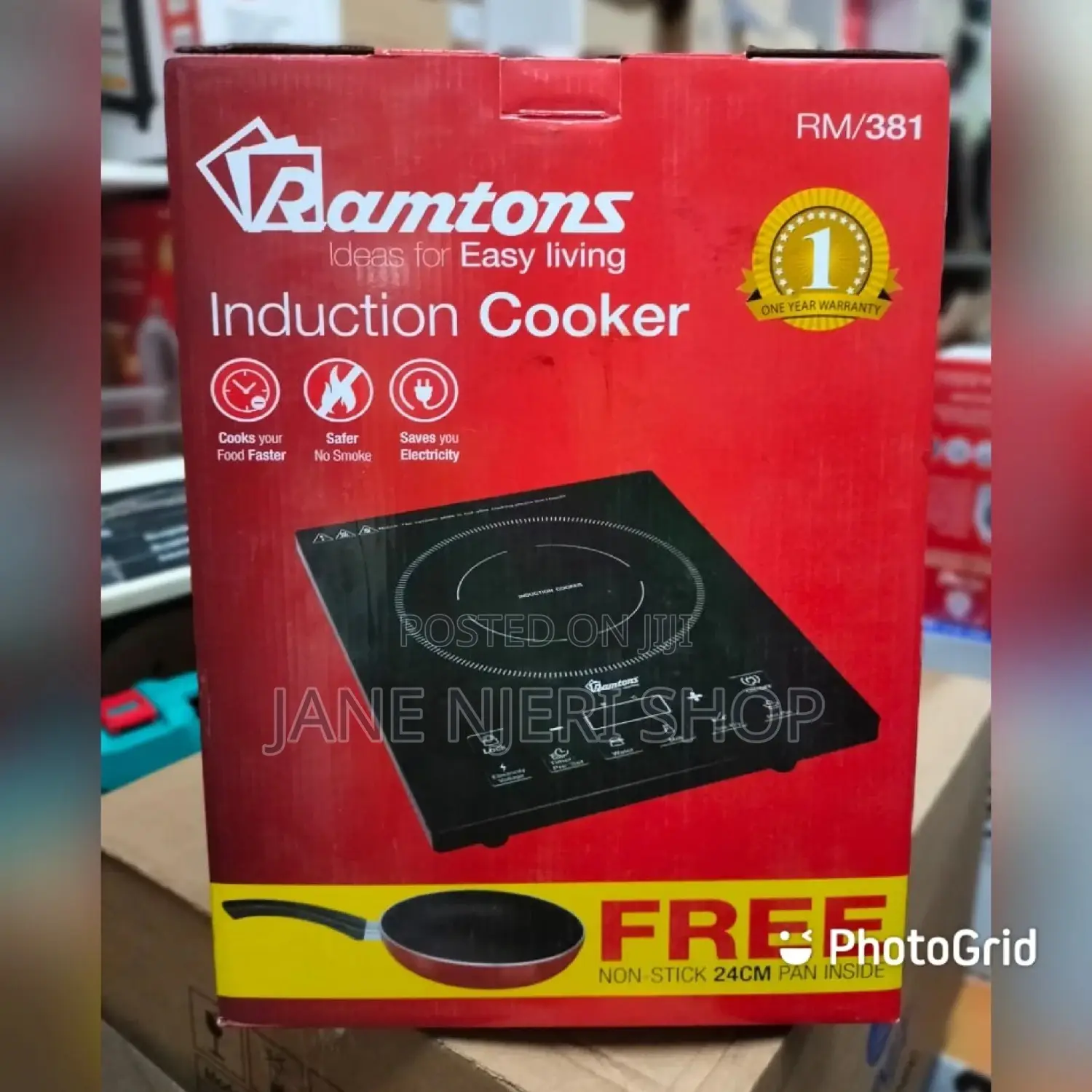 Ramtoms Single Induction Cooker