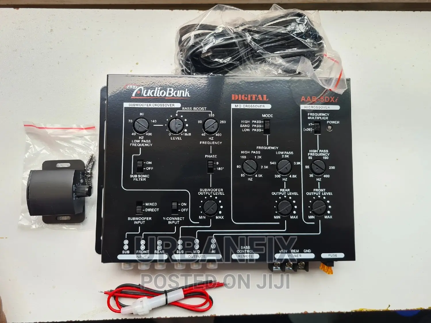 5 Way Digital Audio Bank Crossover
