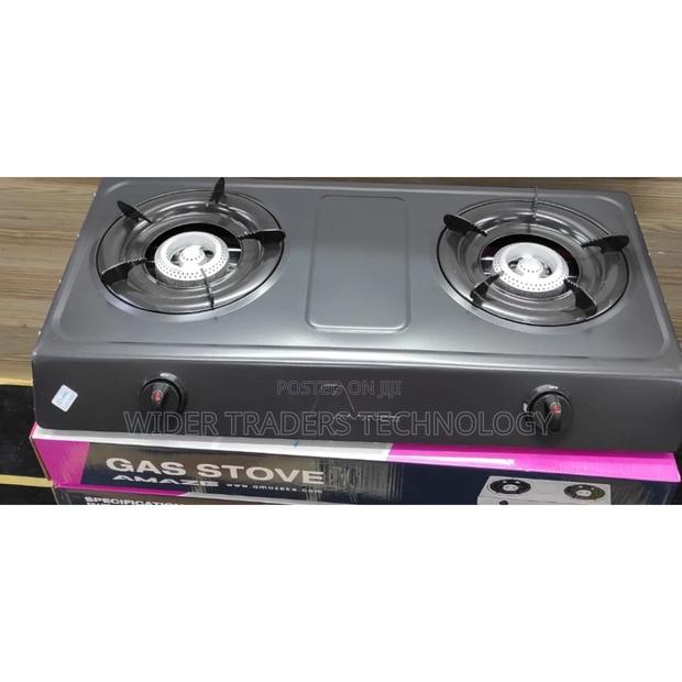 AMAZE 2 Burner Glass Top Gas Cooker(8002-1)