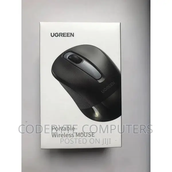Portable Wireless Mouse (Without Battery) - Grey