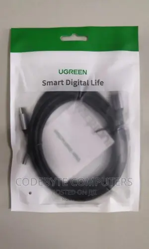 UGREEN Type C to Type C Data Cable (100W, at 60hz)