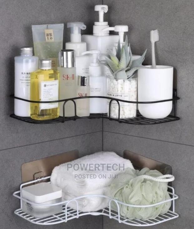 Corner Bathroom Shelf With Shelf Adhesive Tape - main view