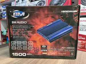 Brand New Boschmann 1500 Watts 4 Channel Amplifiers
