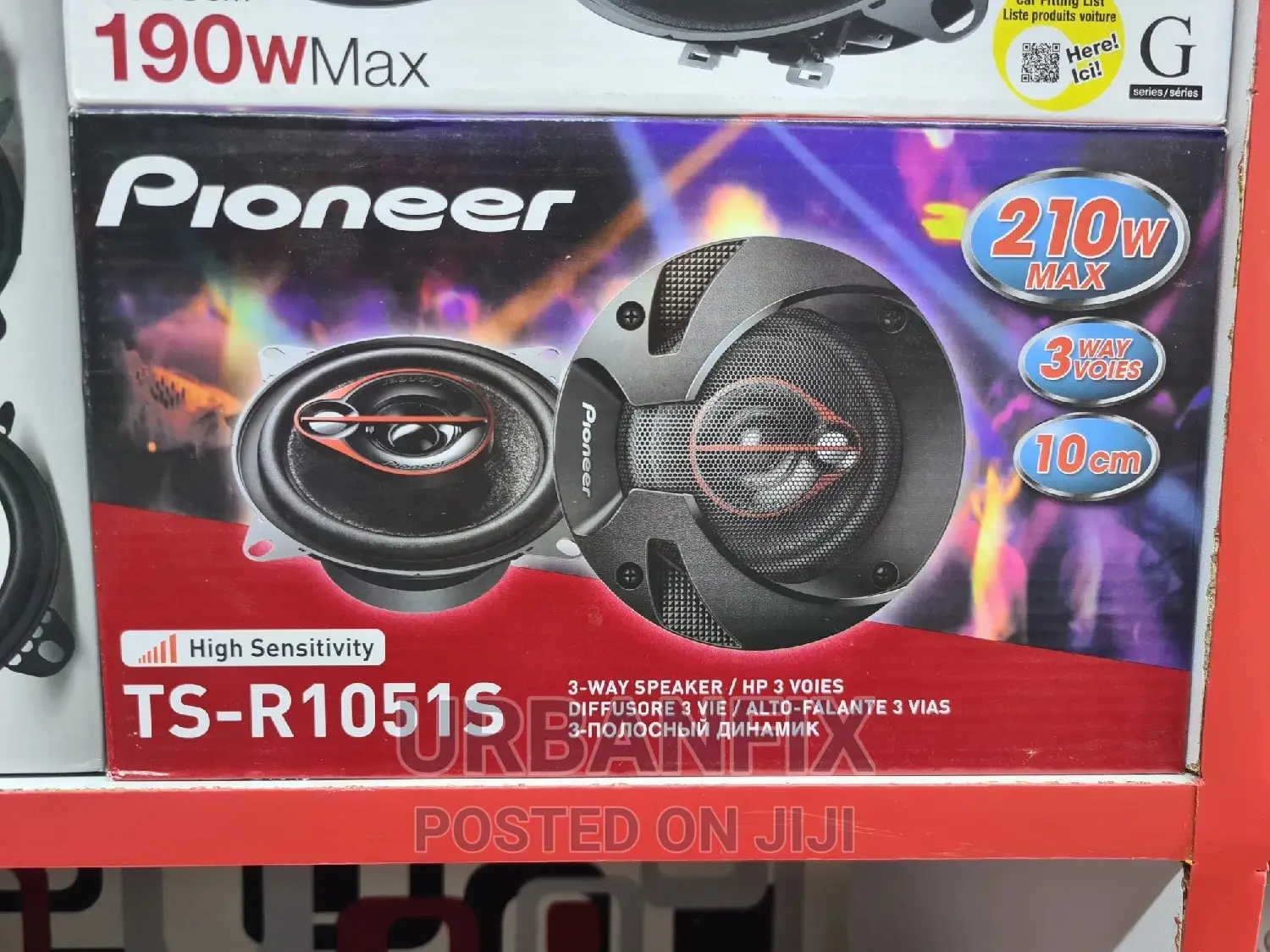 Pioneer 210 Watts 4 Inch Dashboard Speakers