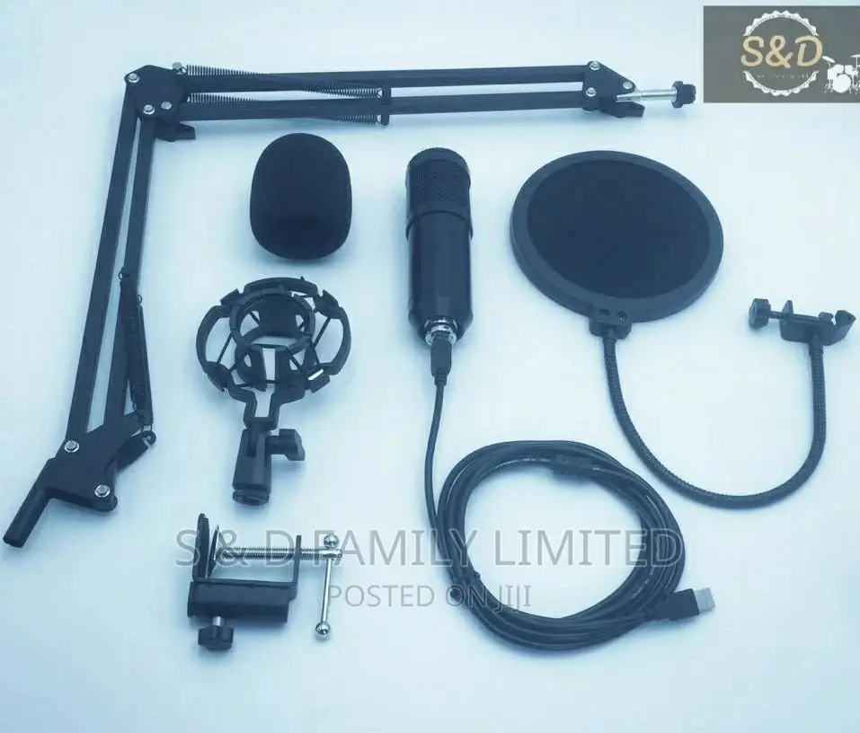 BM 800 USB Powered Studio Recording Condenser Mic Set