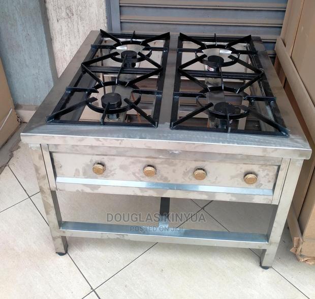 Stainless Steel High Pressure Cooker.( Four Burner Gascooker
