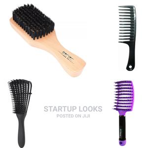 4 Piece Hair Bristle + Hair Brushes - main view