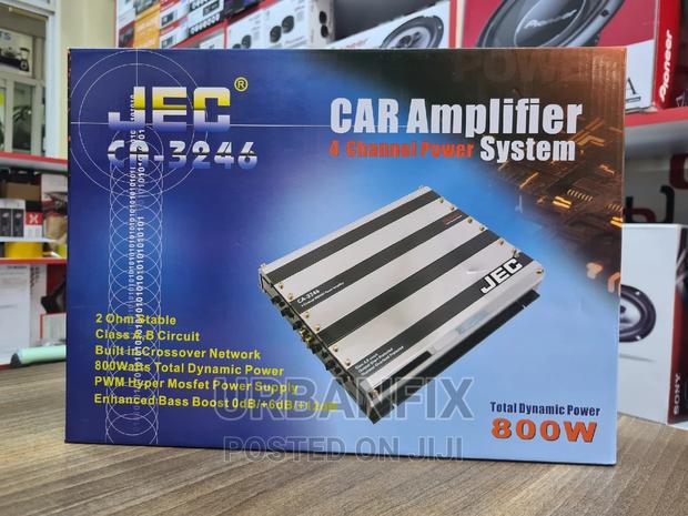 800 Watts JEC 4 Channel Amplifier - thumbnail 2