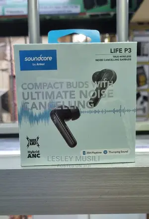 Soundcore by Anker Life P3 Noise Cancelling Earbuds (Black)