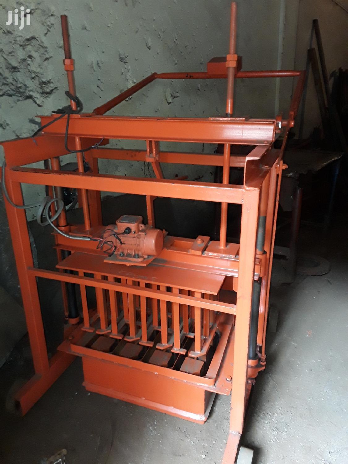 Modtec Locally Made Block Making Machine