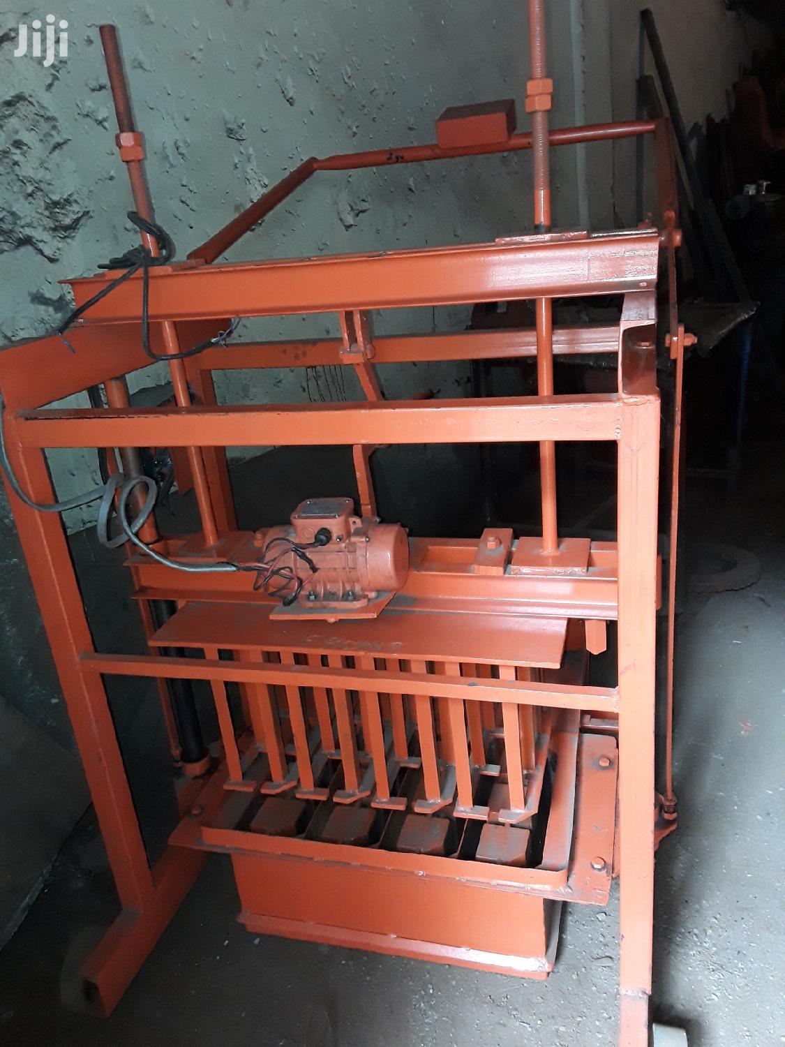 Modtec Locally Made Block Making Machine