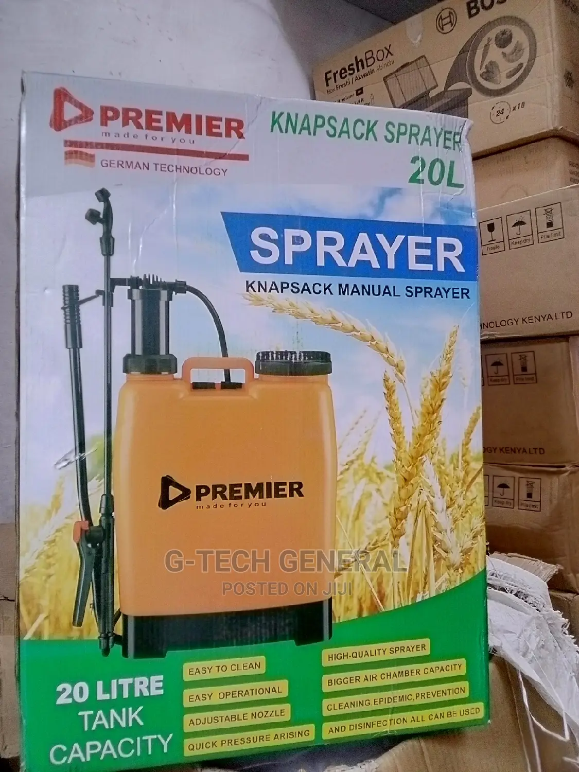 Premier Knapsack Sprayer/Backpack Sprayer-20l