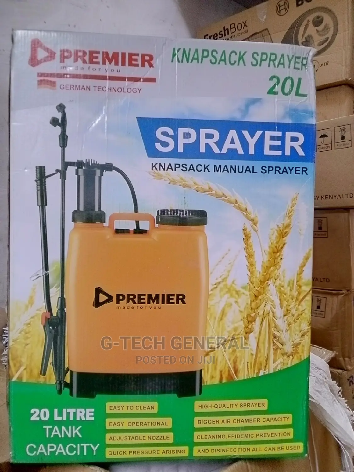 Knapsack Sprayer/Backpack 20l Manual Sprayer