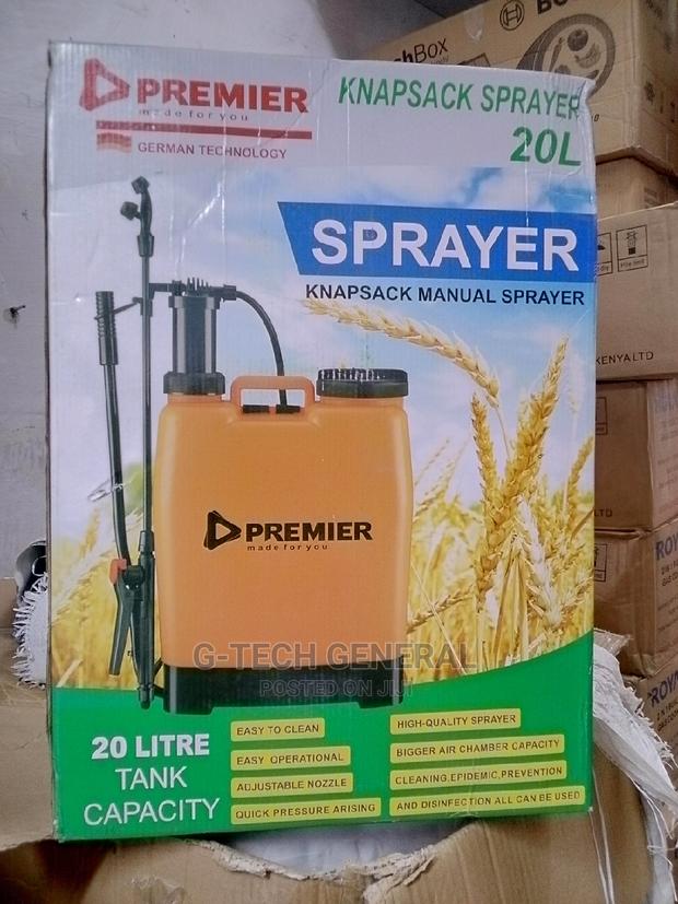 Knapsack Sprayer/Backpack 20l Yellow in Color - main view