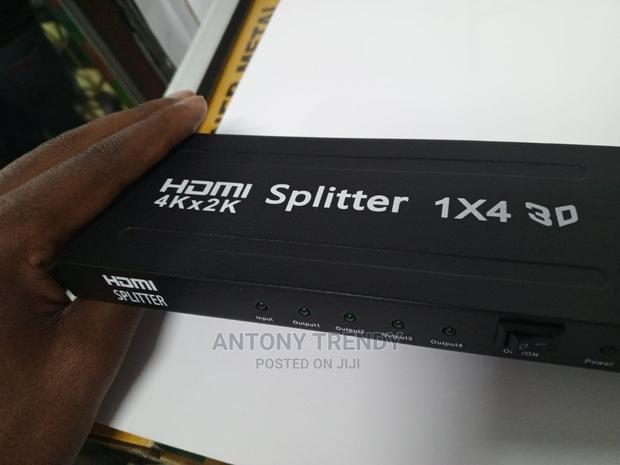 1 in 4 Out - Hdmi Splitter 1x4 Ports V1.4 Powered