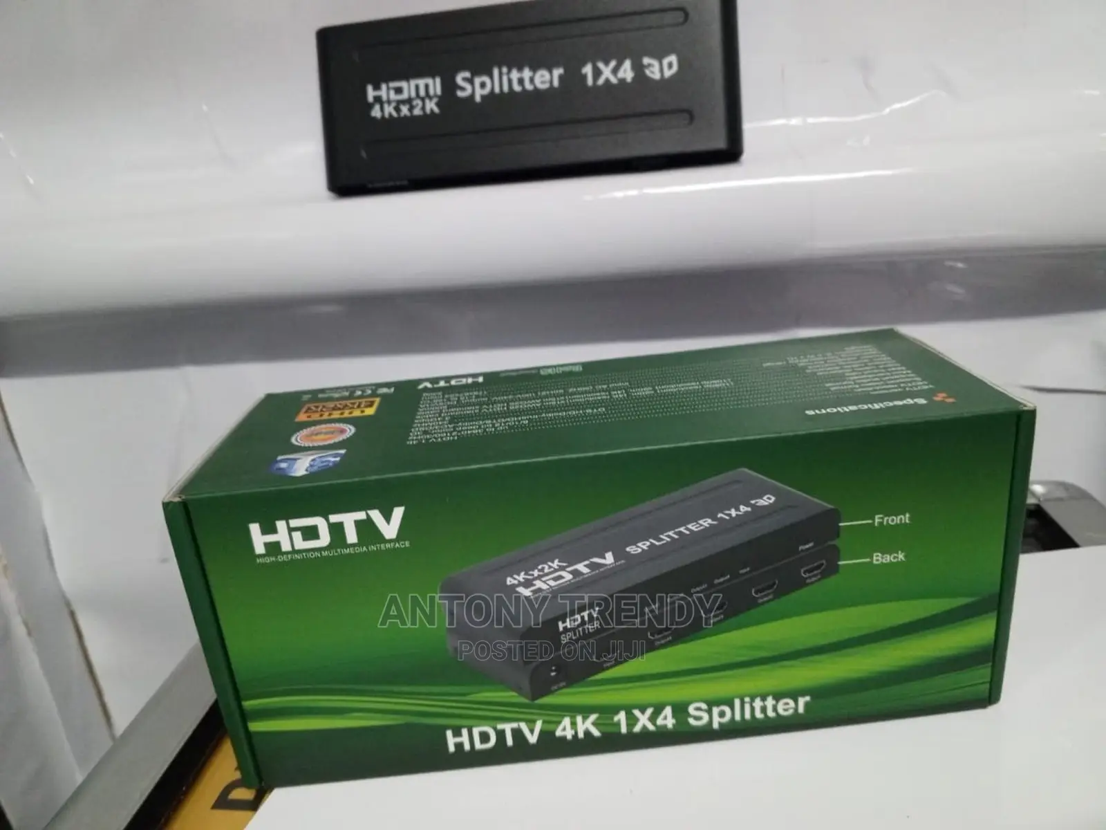 4 Way 1X4 HDMI Splitter Ultra HD X HDMI