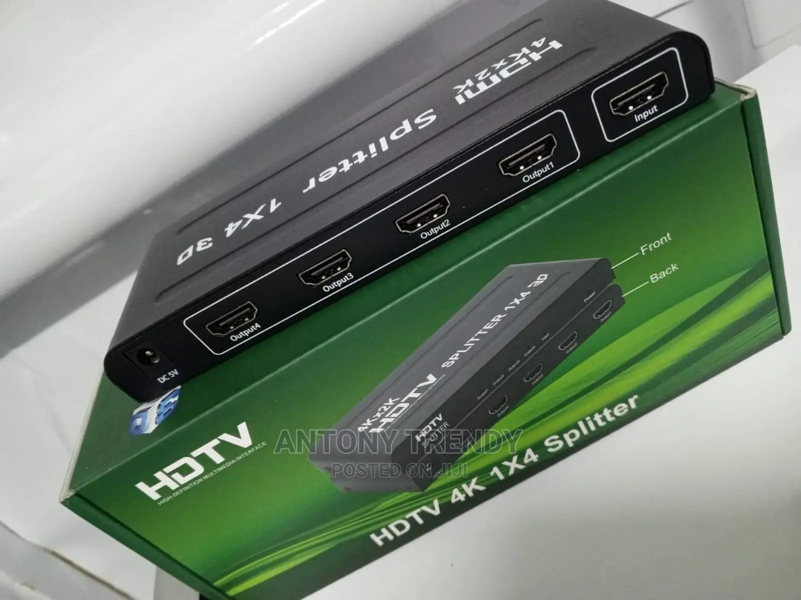 4 Way 1X4 HDMI Splitter Ultra HD X